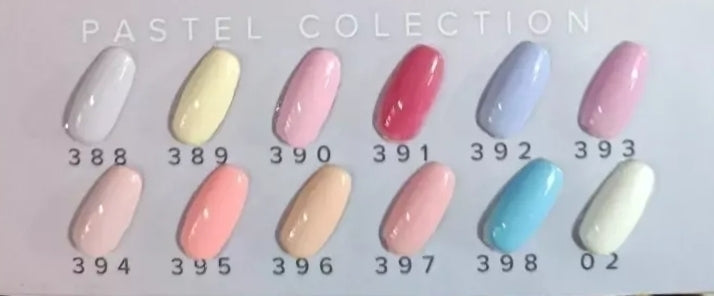 Colección Esmaltes semipermanente SUNVIEW PASTEL COLECTION