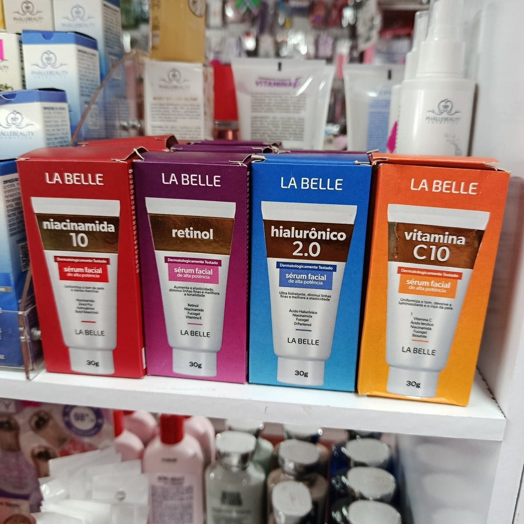 Sérum Facial Retinol Niacinamida Ácido Hialurónico Vitamina C