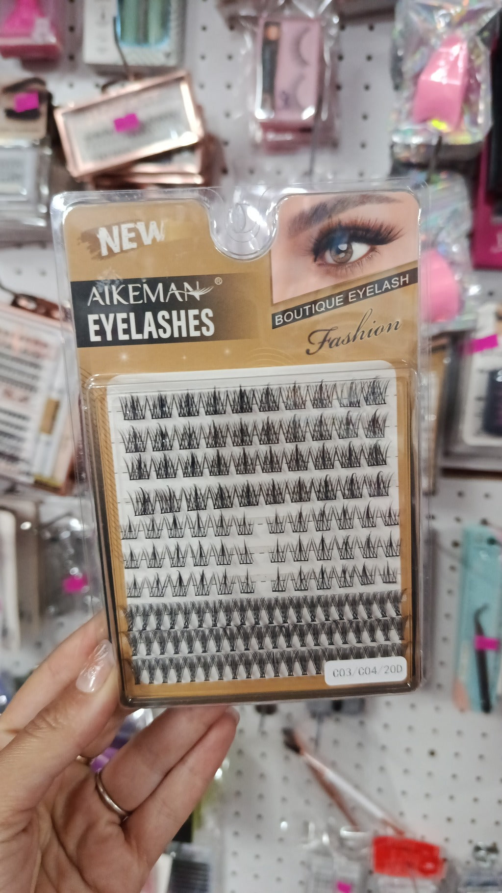 Pestañas Ramilletes Mix Tamaños y Modelos