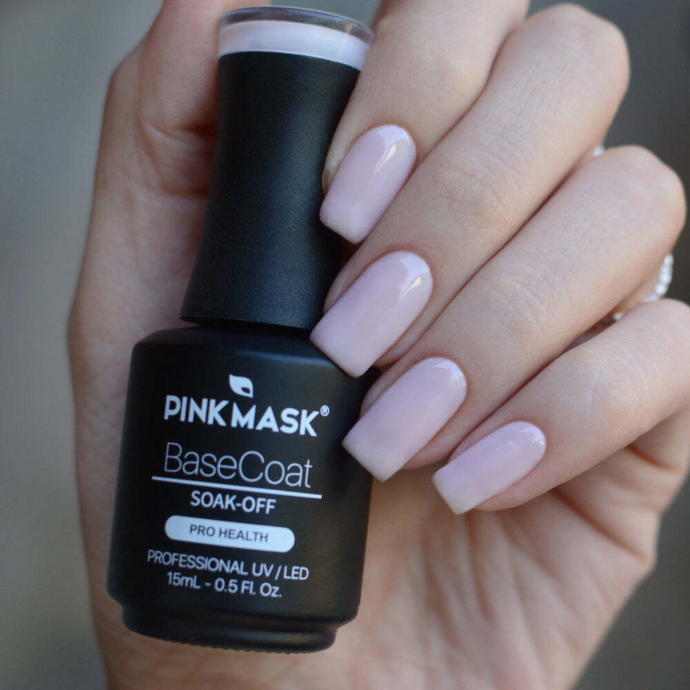 Rubber Base Coat - PINK MASK