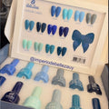 Colección de 12 Semi UV LED Azules y Celestes - 18 ml