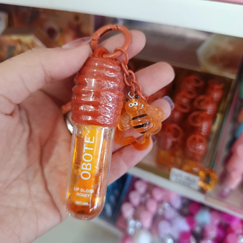 Gloss de miel llavero de Abeja