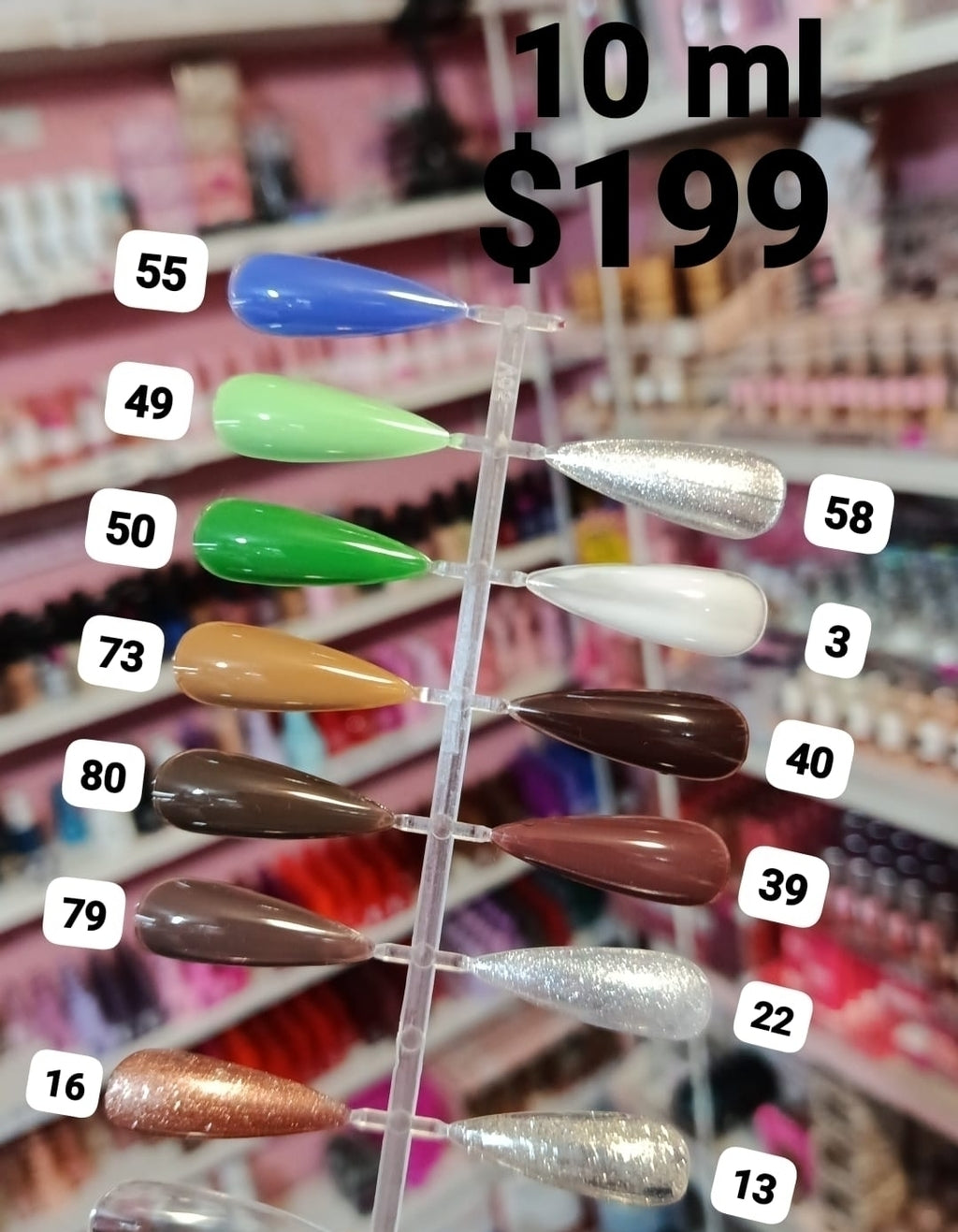 Esmaltes UV LED 10 ml