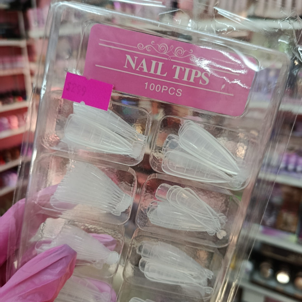 Dual system x120 unid - Moldes polygel almendra, coffin, cuadradas y stiletto