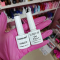 Esmaltes semipermanentes UV LED blanco y negro 10 ml