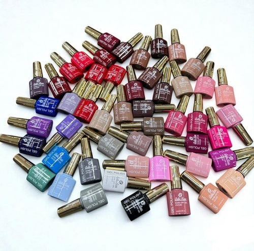 10 x $1200 Colección 12 ml 50 colores Esmaltes semipermanentes UV LED - Bella Rosa