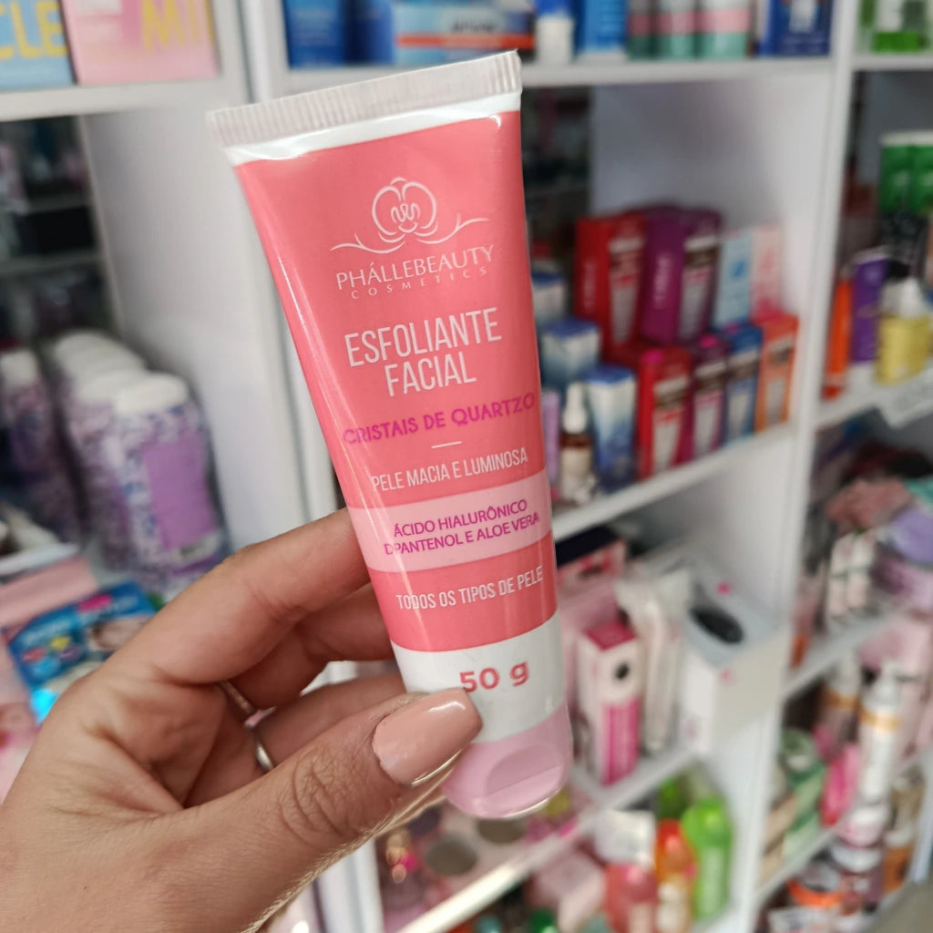 Exfoliante facial Cuarzo Rosa - PhalleBeauty
