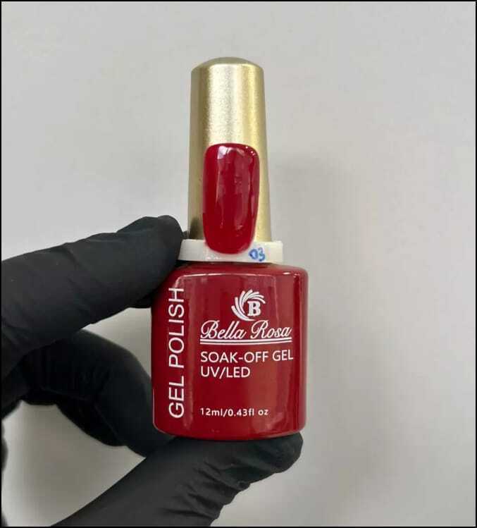 10 x $1200 Colección 12 ml 50 colores Esmaltes semipermanentes UV LED - Bella Rosa