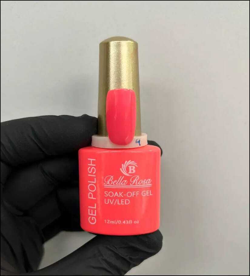 10 x $1200 Colección 12 ml 50 colores Esmaltes semipermanentes UV LED - Bella Rosa