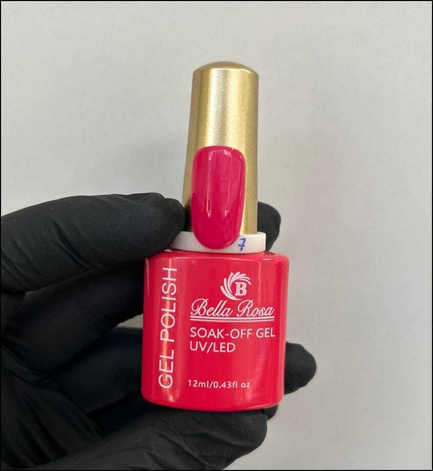 10 x $1200 Colección 12 ml 50 colores Esmaltes semipermanentes UV LED - Bella Rosa