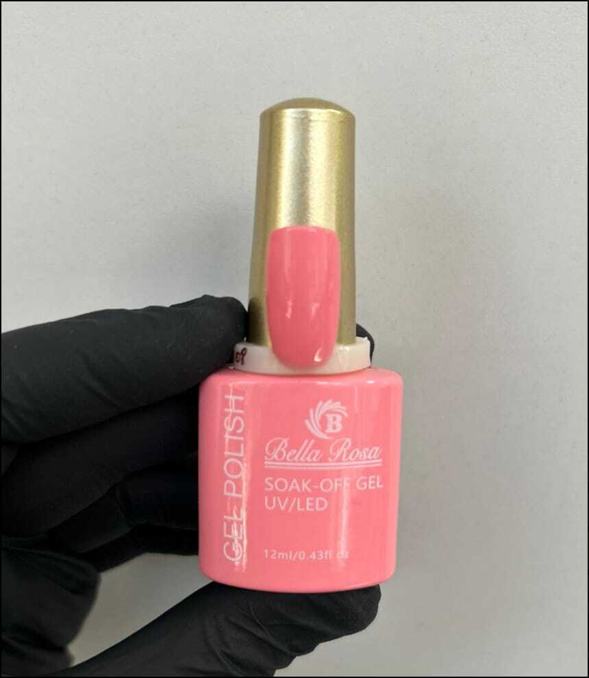10 x $1200 Colección 12 ml 50 colores Esmaltes semipermanentes UV LED - Bella Rosa