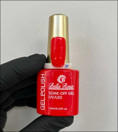 10 x $1200 Colección 12 ml 50 colores Esmaltes semipermanentes UV LED - Bella Rosa