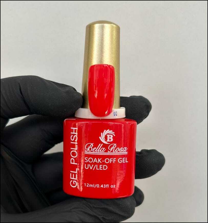 10 x $1200 Colección 12 ml 50 colores Esmaltes semipermanentes UV LED - Bella Rosa