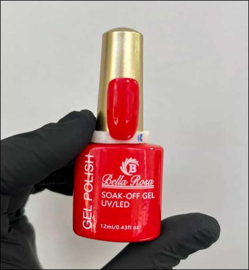 10 x $1200 Colección 12 ml 50 colores Esmaltes semipermanentes UV LED - Bella Rosa