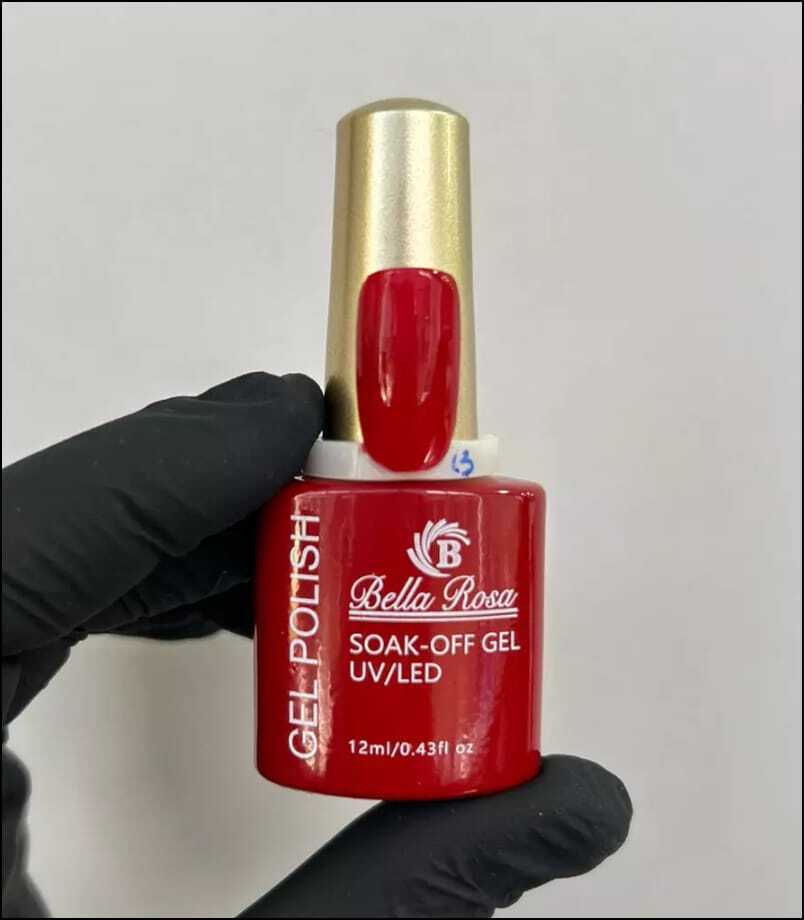 10 x $1200 Colección 12 ml 50 colores Esmaltes semipermanentes UV LED - Bella Rosa