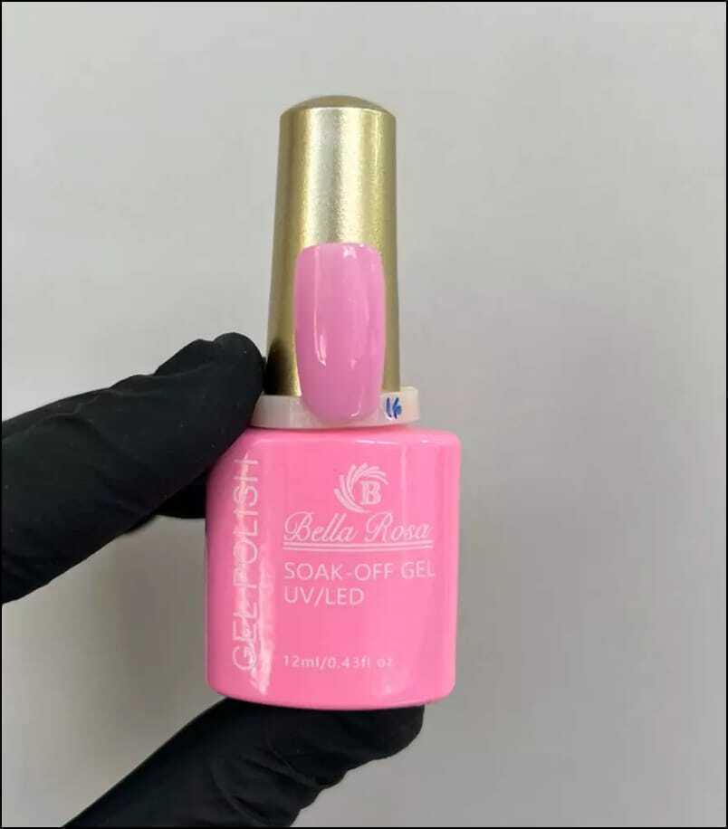 10 x $1200 Colección 12 ml 50 colores Esmaltes semipermanentes UV LED - Bella Rosa