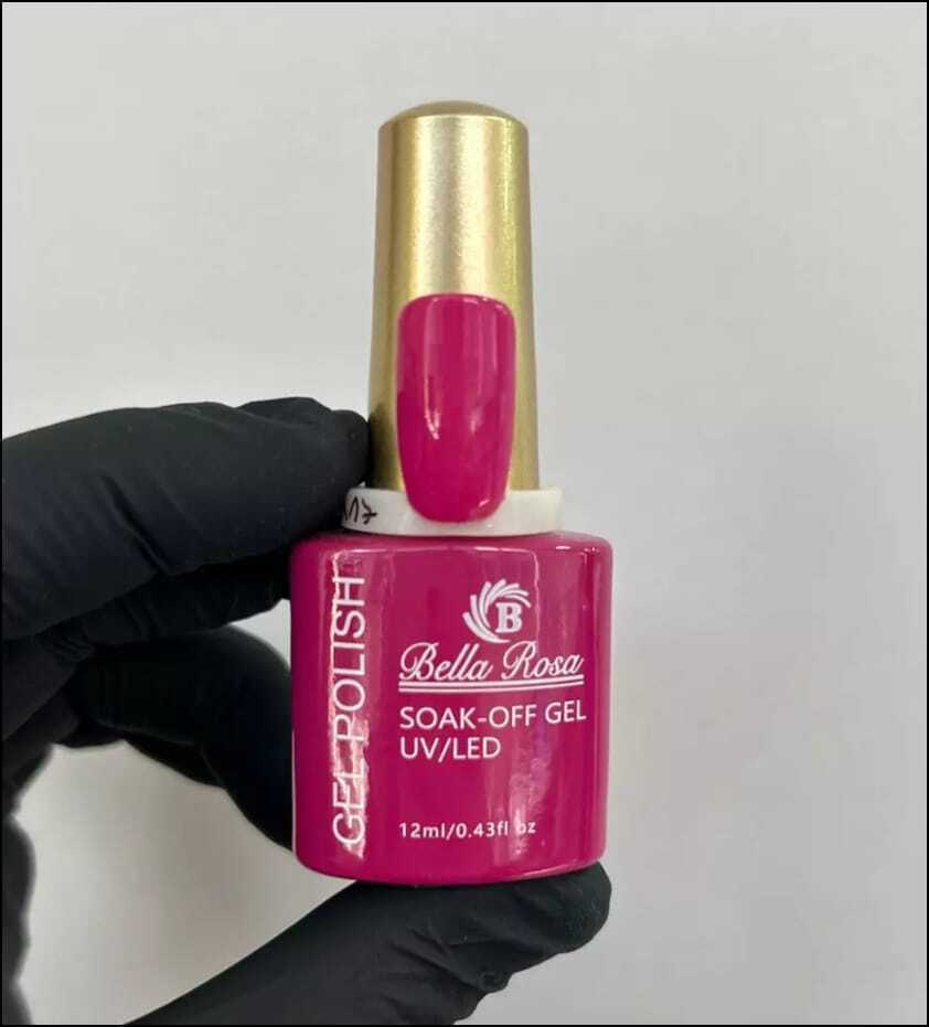 10 x $1200 Colección 12 ml 50 colores Esmaltes semipermanentes UV LED - Bella Rosa