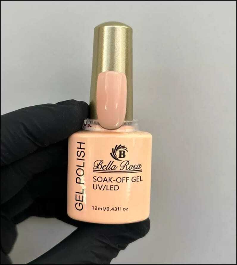10 x $1200 Colección 12 ml 50 colores Esmaltes semipermanentes UV LED - Bella Rosa