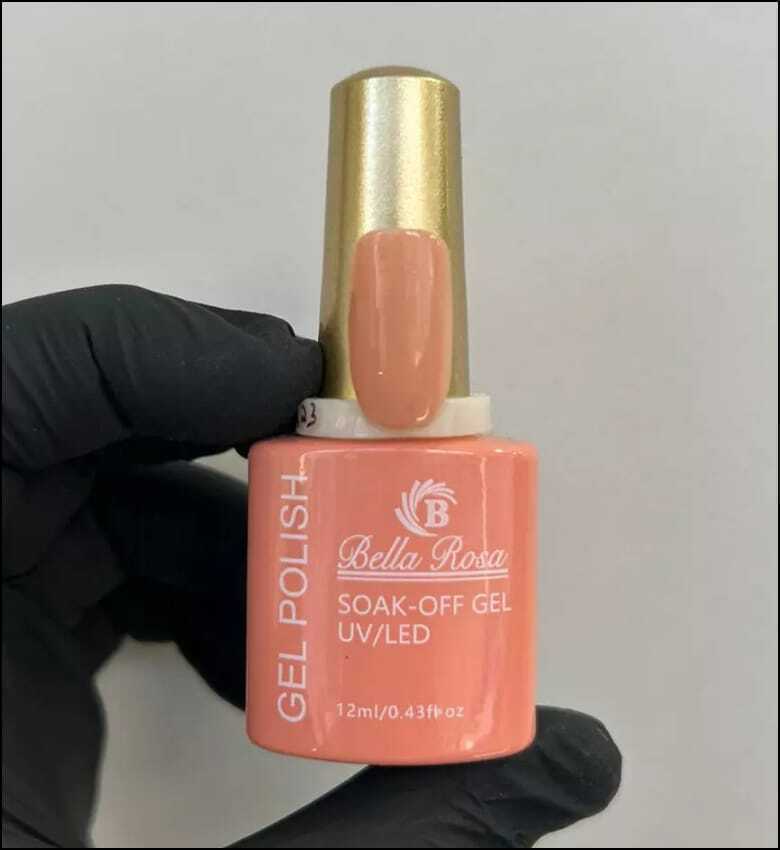 10 x $1200 Colección 12 ml 50 colores Esmaltes semipermanentes UV LED - Bella Rosa