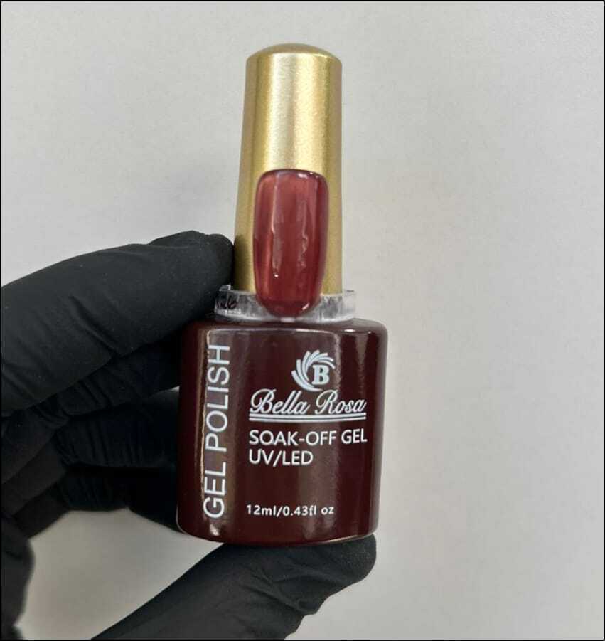 10 x $1200 Colección 12 ml 50 colores Esmaltes semipermanentes UV LED - Bella Rosa