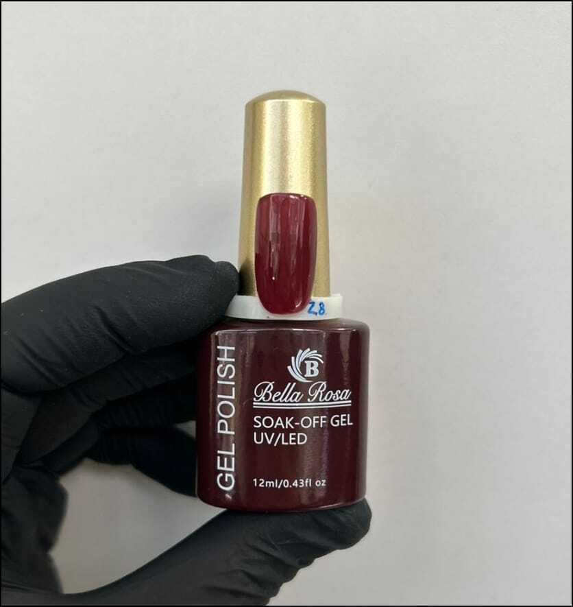 10 x $1200 Colección 12 ml 50 colores Esmaltes semipermanentes UV LED - Bella Rosa