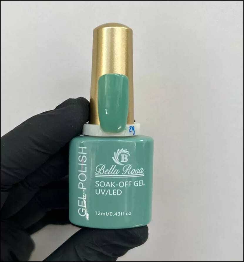 10 x $1200 Colección 12 ml 50 colores Esmaltes semipermanentes UV LED - Bella Rosa
