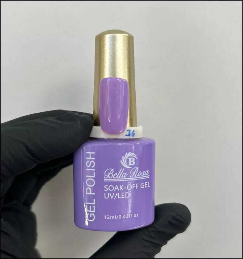 10 x $1200 Colección 12 ml 50 colores Esmaltes semipermanentes UV LED - Bella Rosa