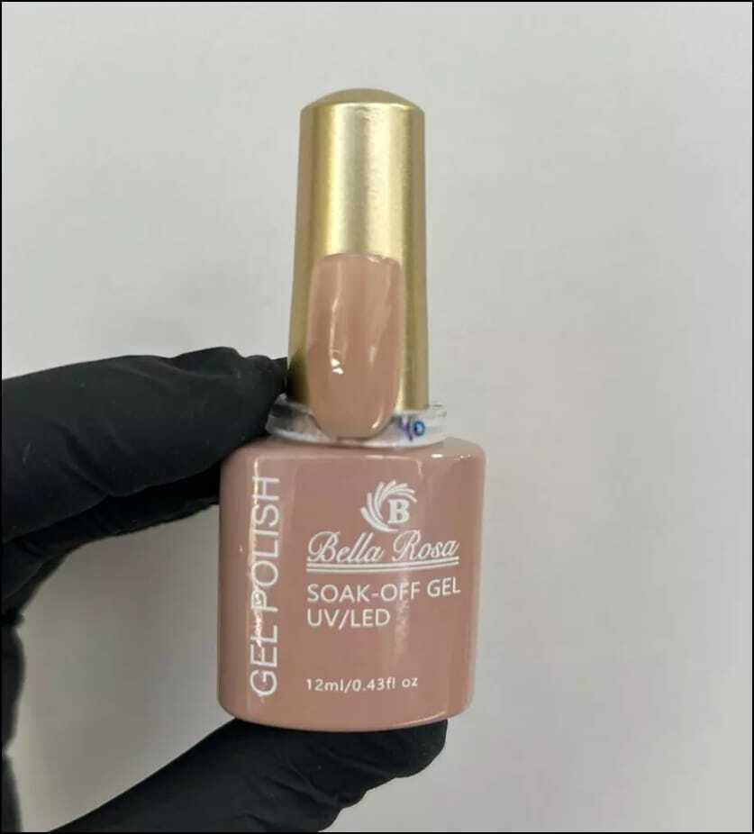 10 x $1200 Colección 12 ml 50 colores Esmaltes semipermanentes UV LED - Bella Rosa