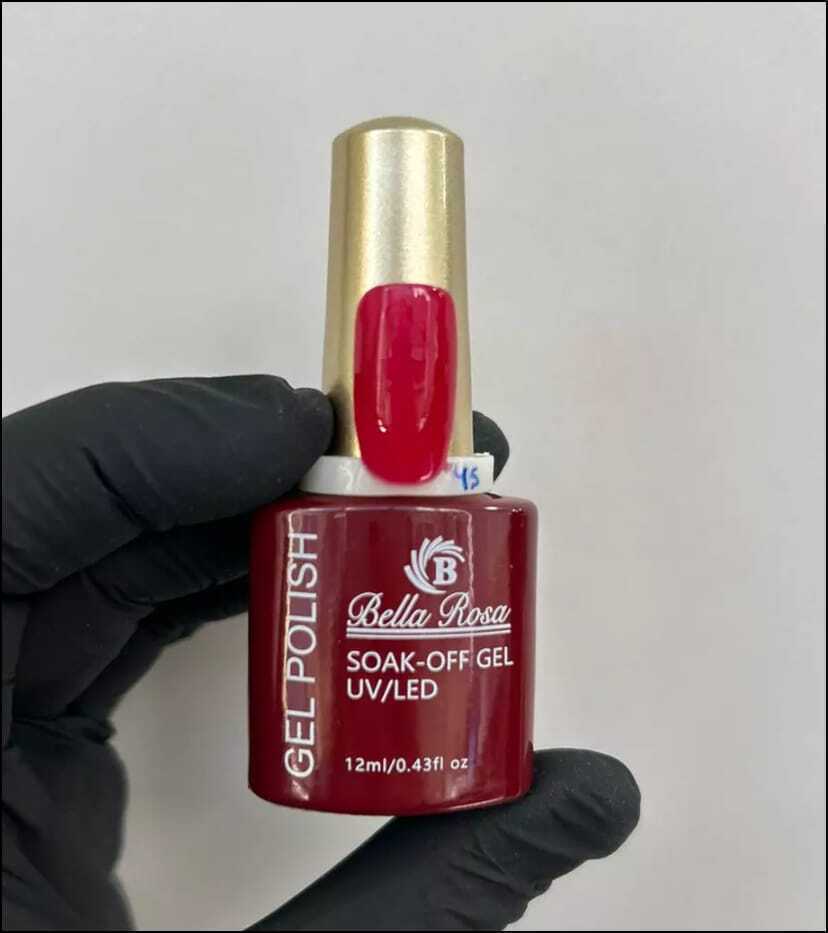 10 x $1200 Colección 12 ml 50 colores Esmaltes semipermanentes UV LED - Bella Rosa