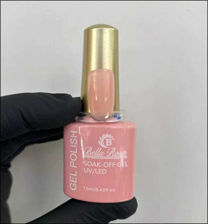 10 x $1200 Colección 12 ml 50 colores Esmaltes semipermanentes UV LED - Bella Rosa