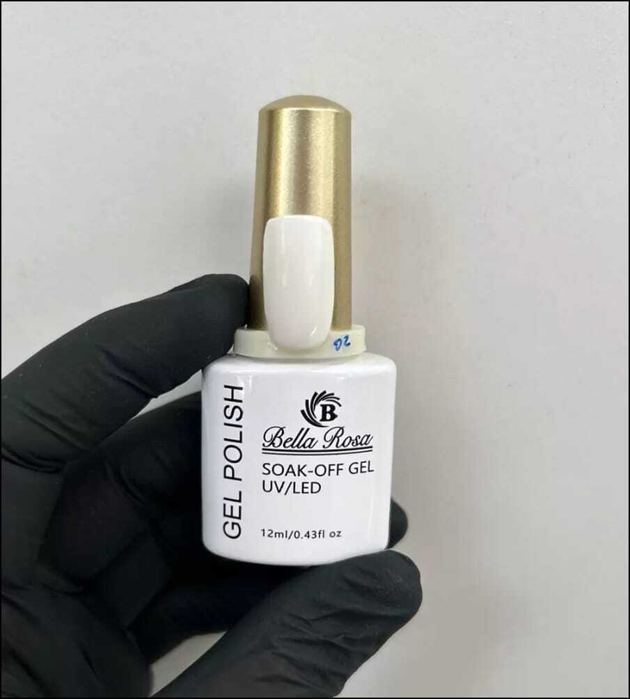 10 x $1200 Colección 12 ml 50 colores Esmaltes semipermanentes UV LED - Bella Rosa