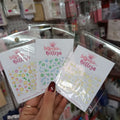 Stickers para uñas flores de colores - NUEVOS MODELOS