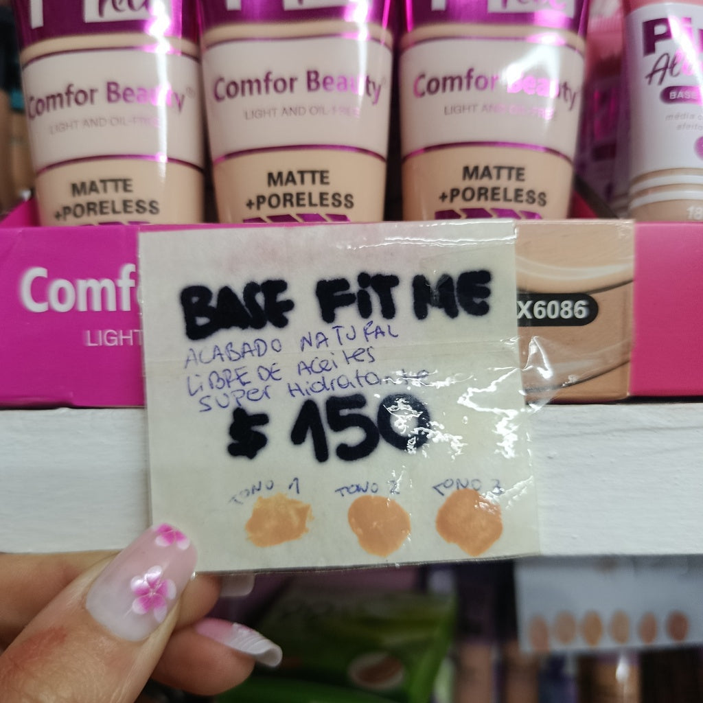 Bases de maquillaje - Fit Me