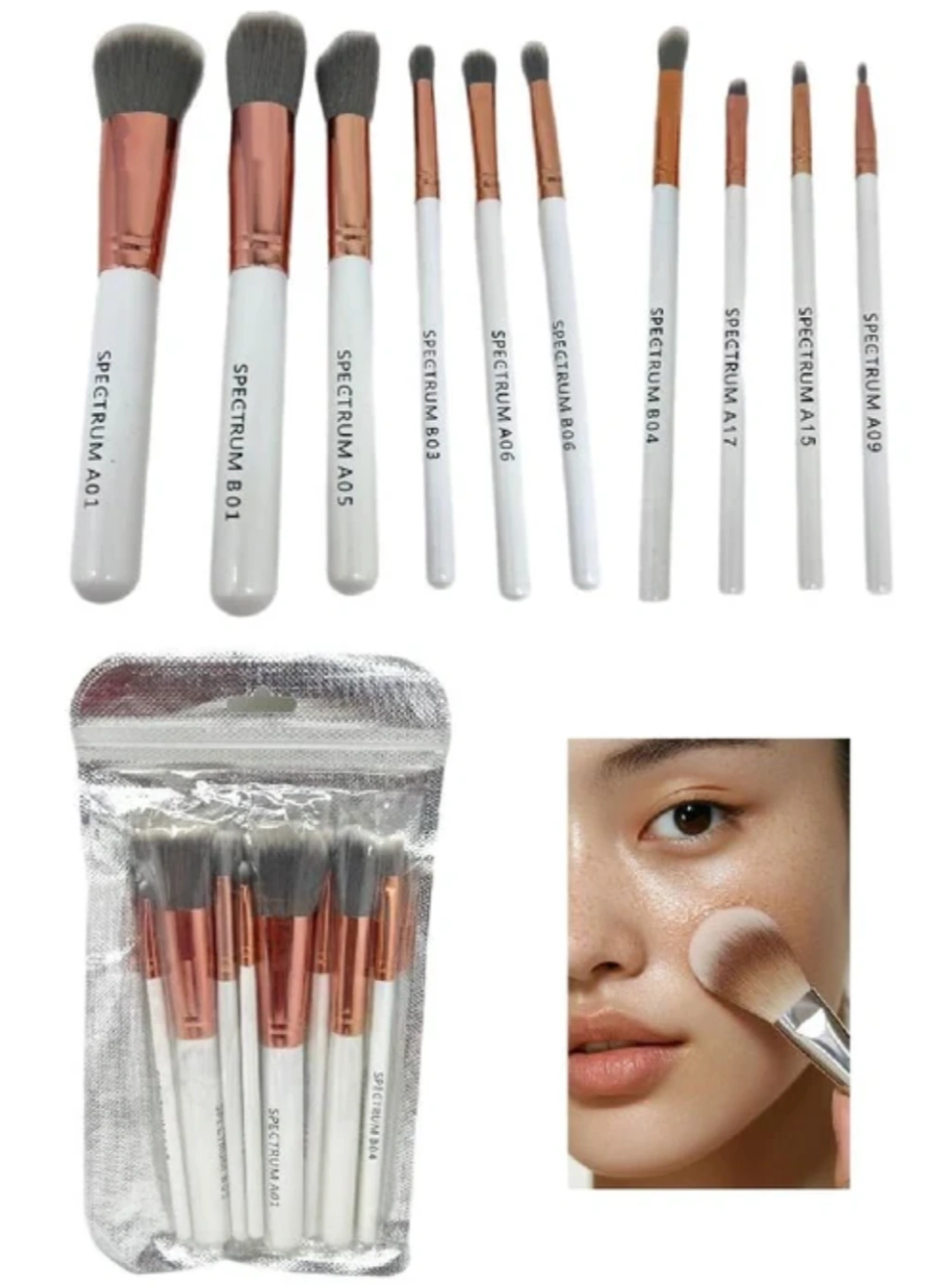 Kit de brochas x10