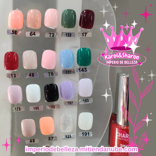 Esmaltes semipermanente uv LED Charm Limit Aprobado