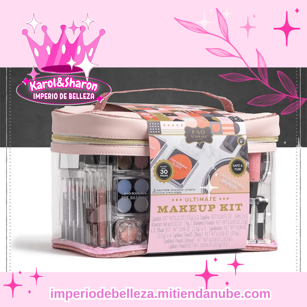 Kit de maquillaje con necesser