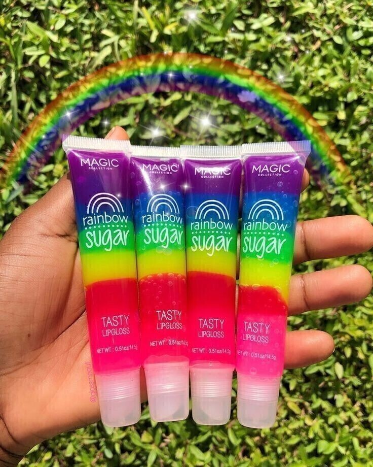 Gloss labial arcoíris