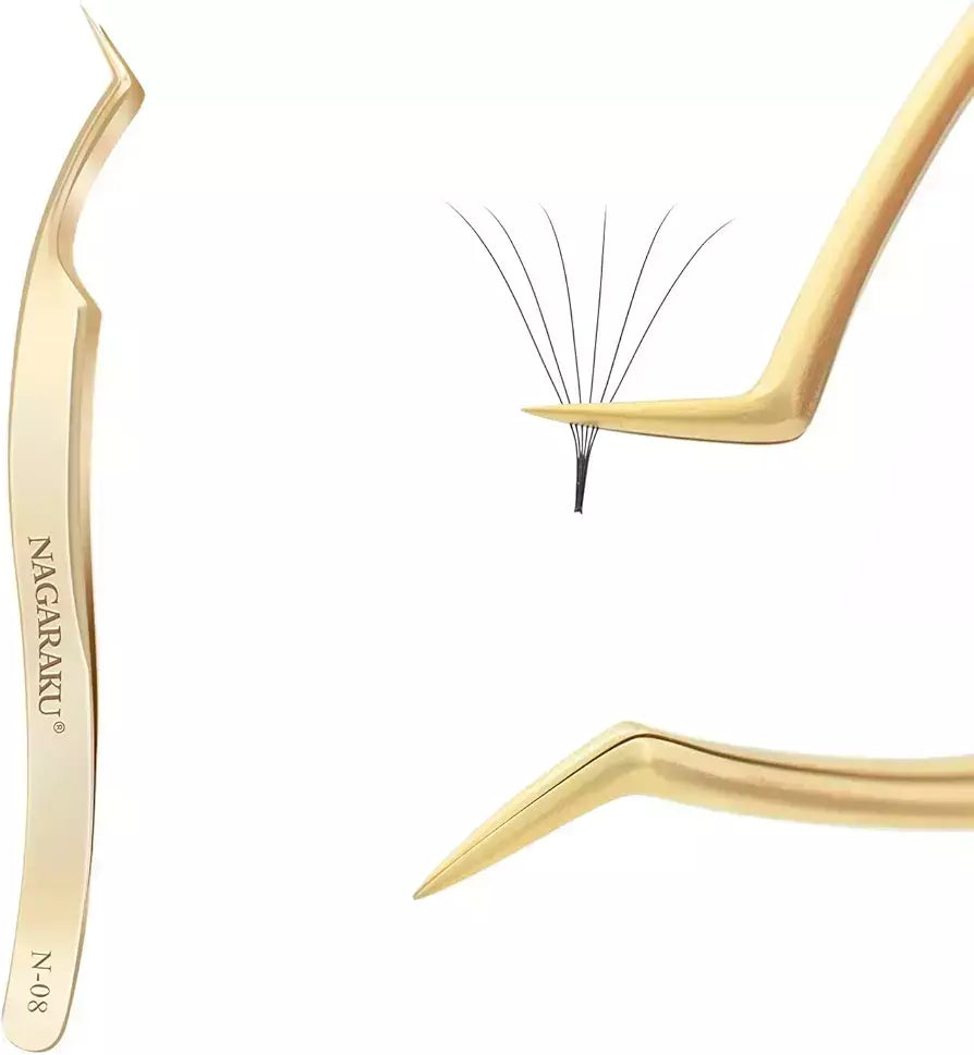 Pinza de pestañas pelo a pelo NAGARAKU