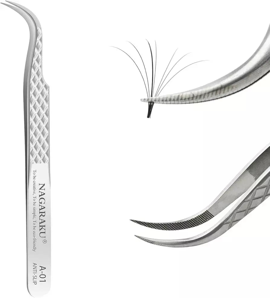 Pinza de pestañas pelo a pelo NAGARAKU