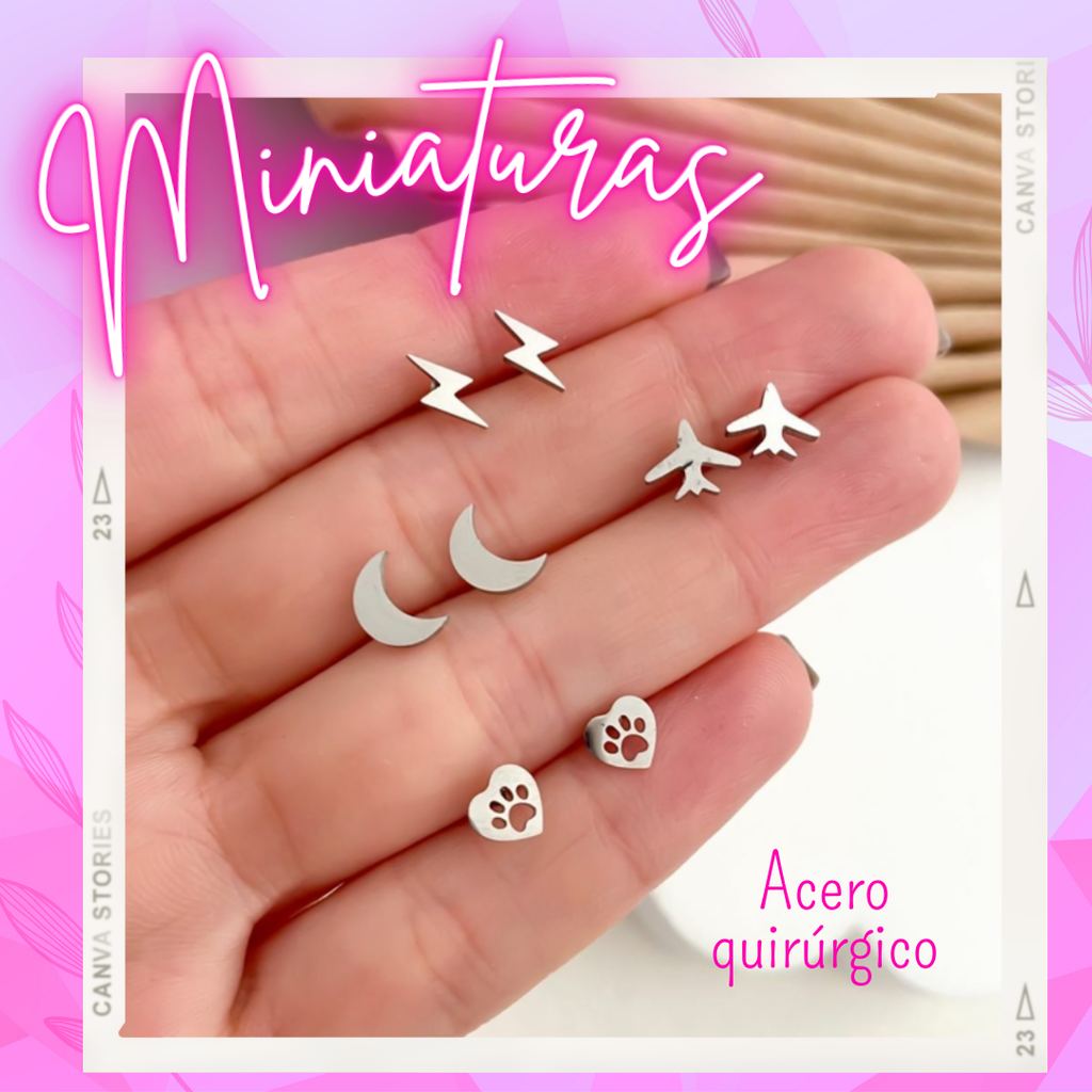 Miniaturas y caravanas acero quirúrgico