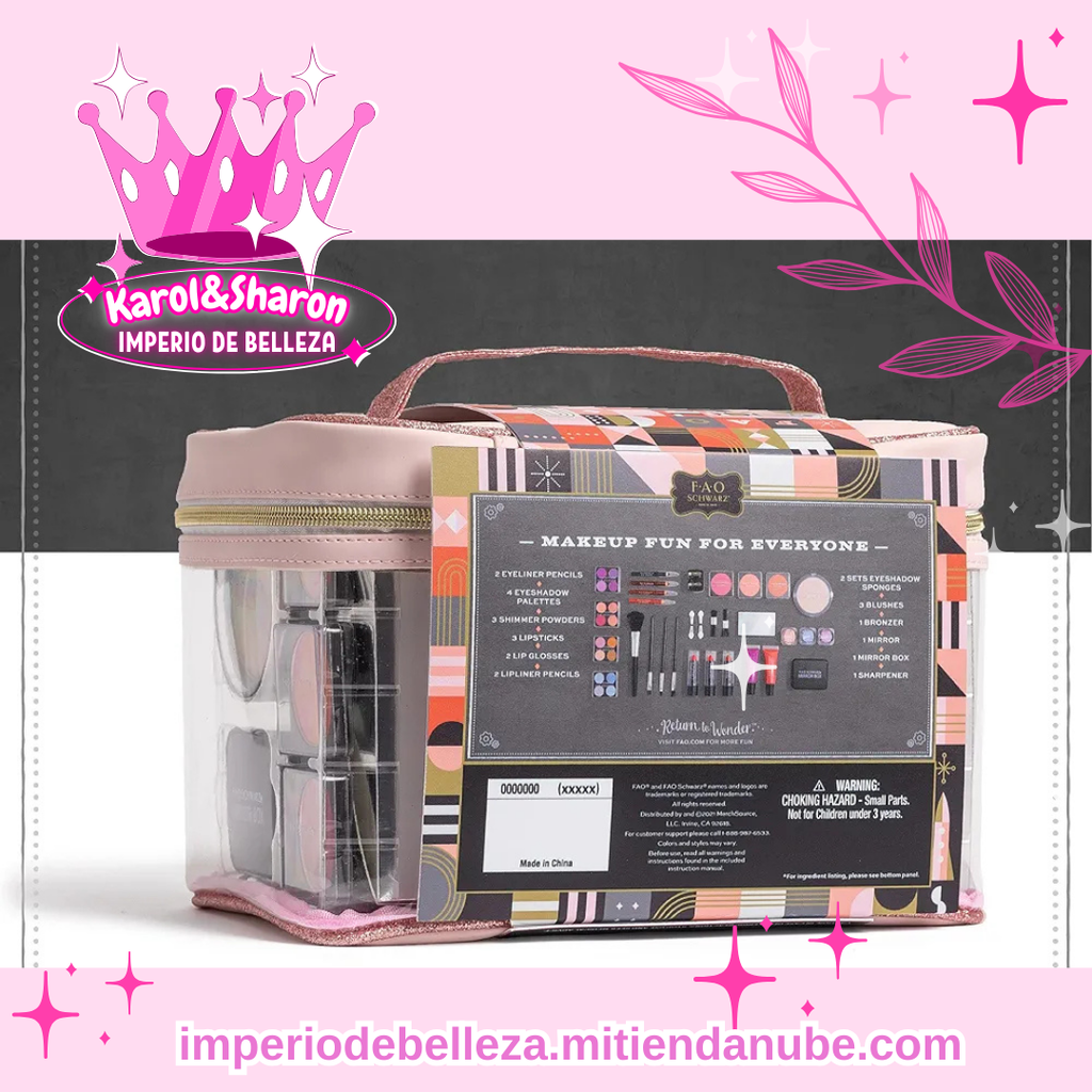 Kit de maquillaje con necesser