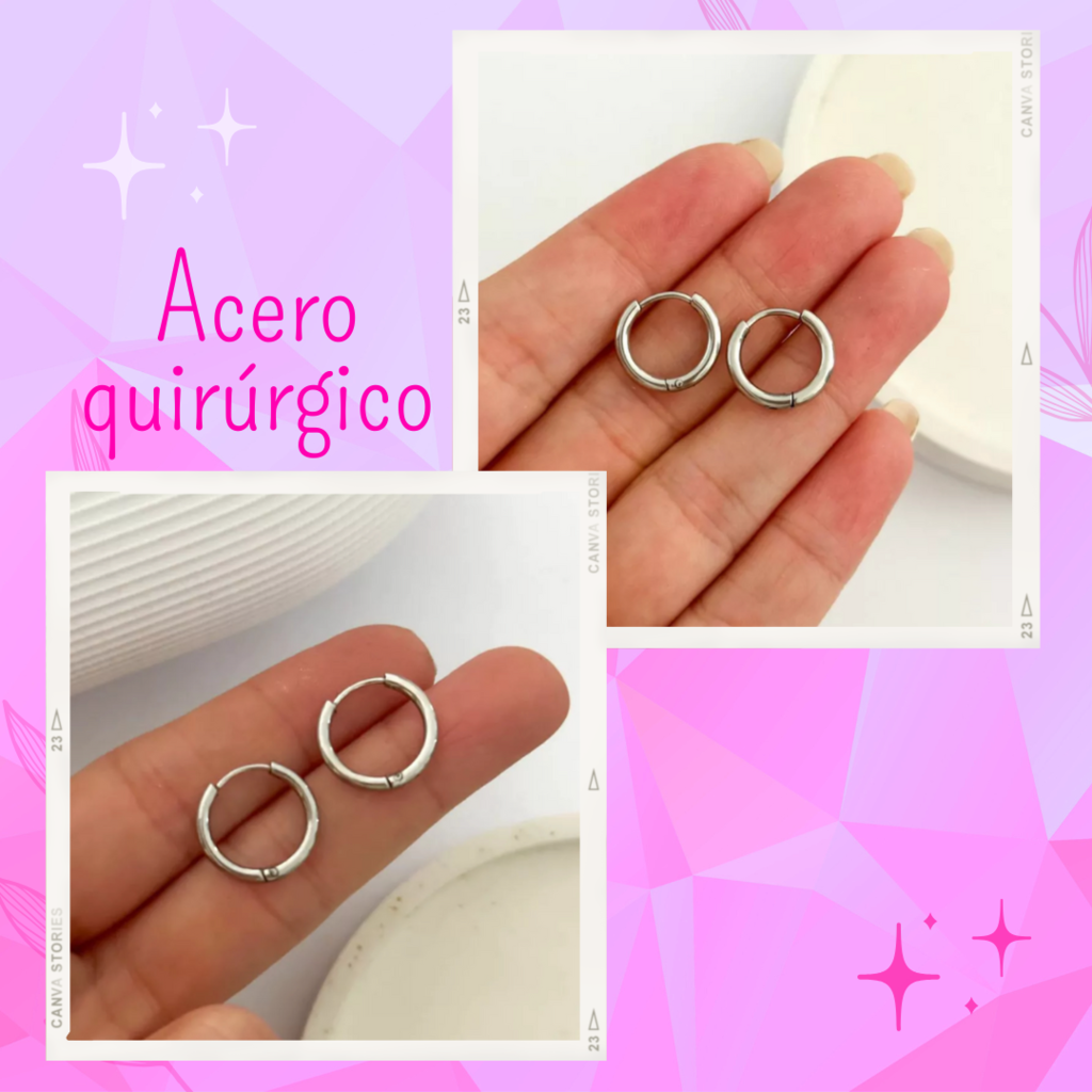 Aros acero quirúrgico