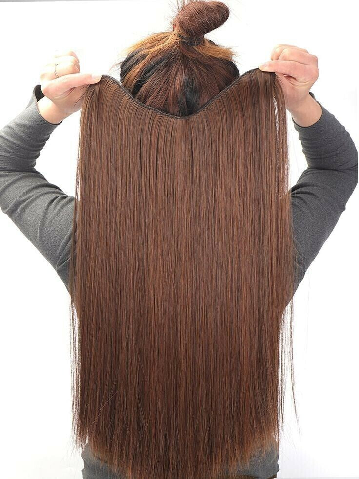 Cortinas de Extensiones con 5 clip