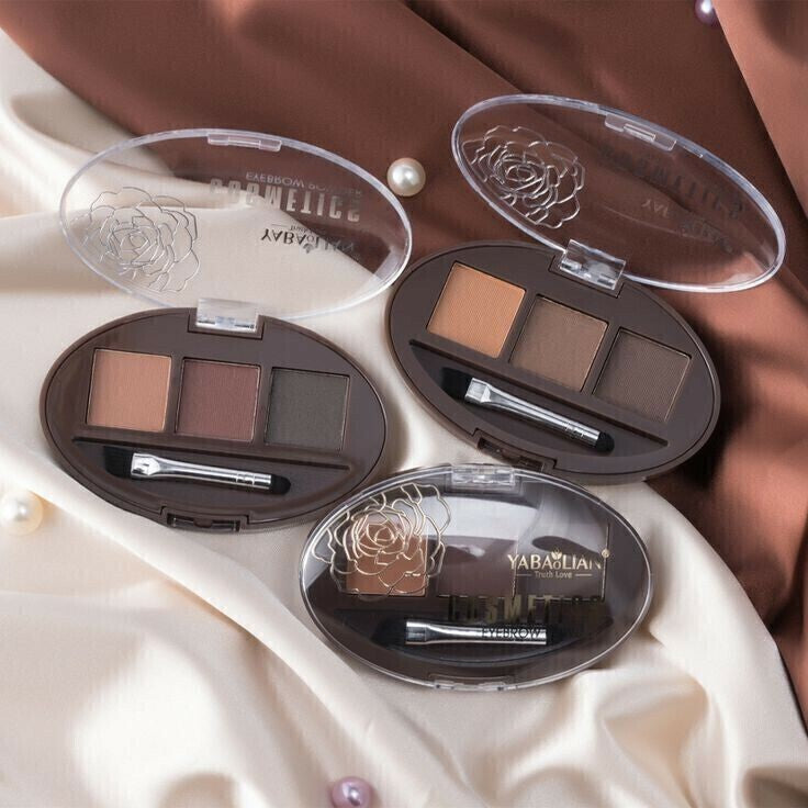 Paleta de cejas x3 sombras