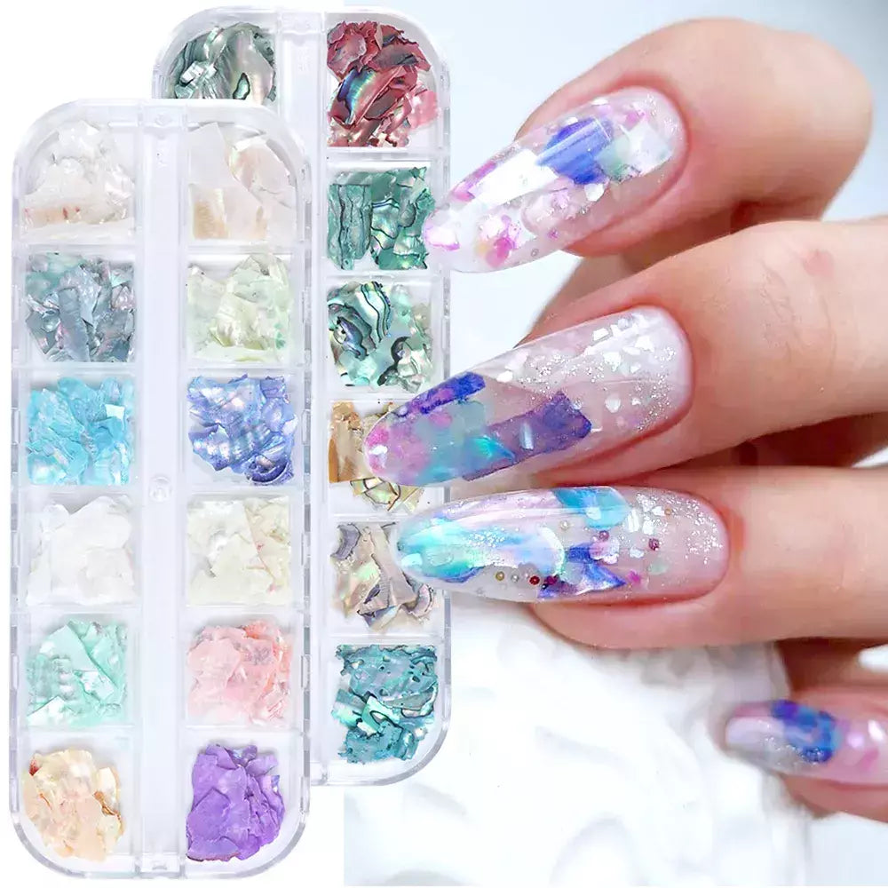 Pack de Nacar para uñas x12
