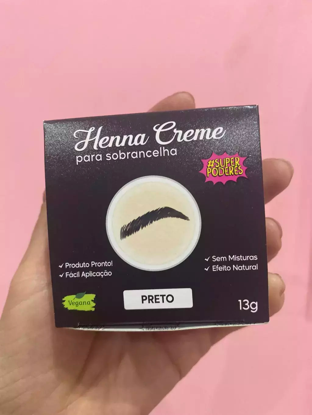 Henna de cejas lista para usar