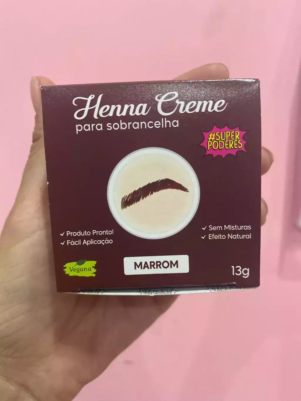 Henna de cejas lista para usar