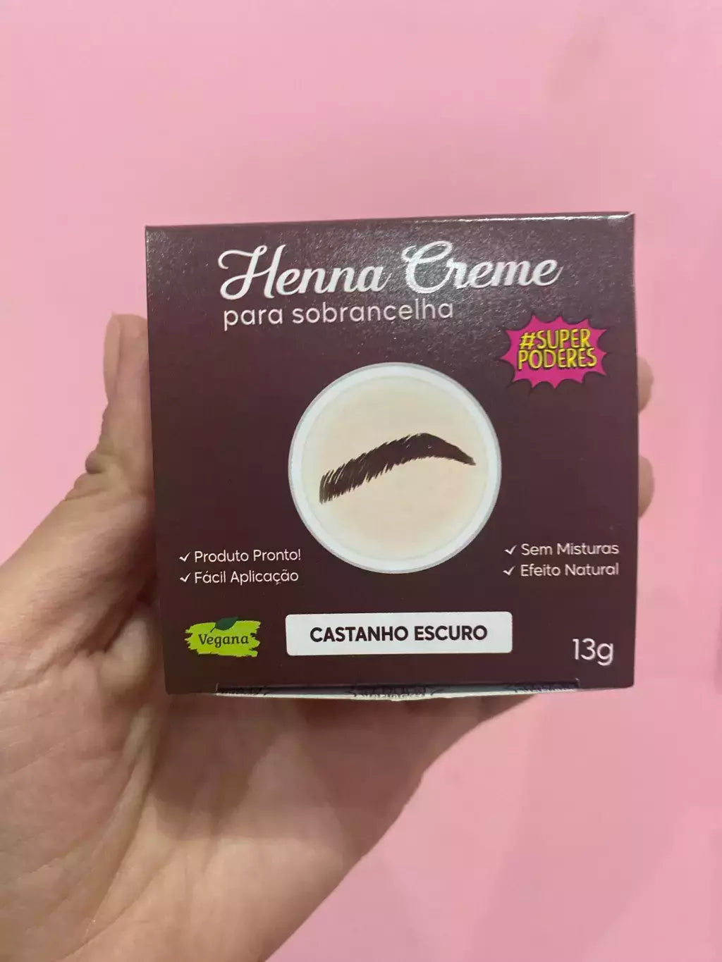 Henna de cejas lista para usar