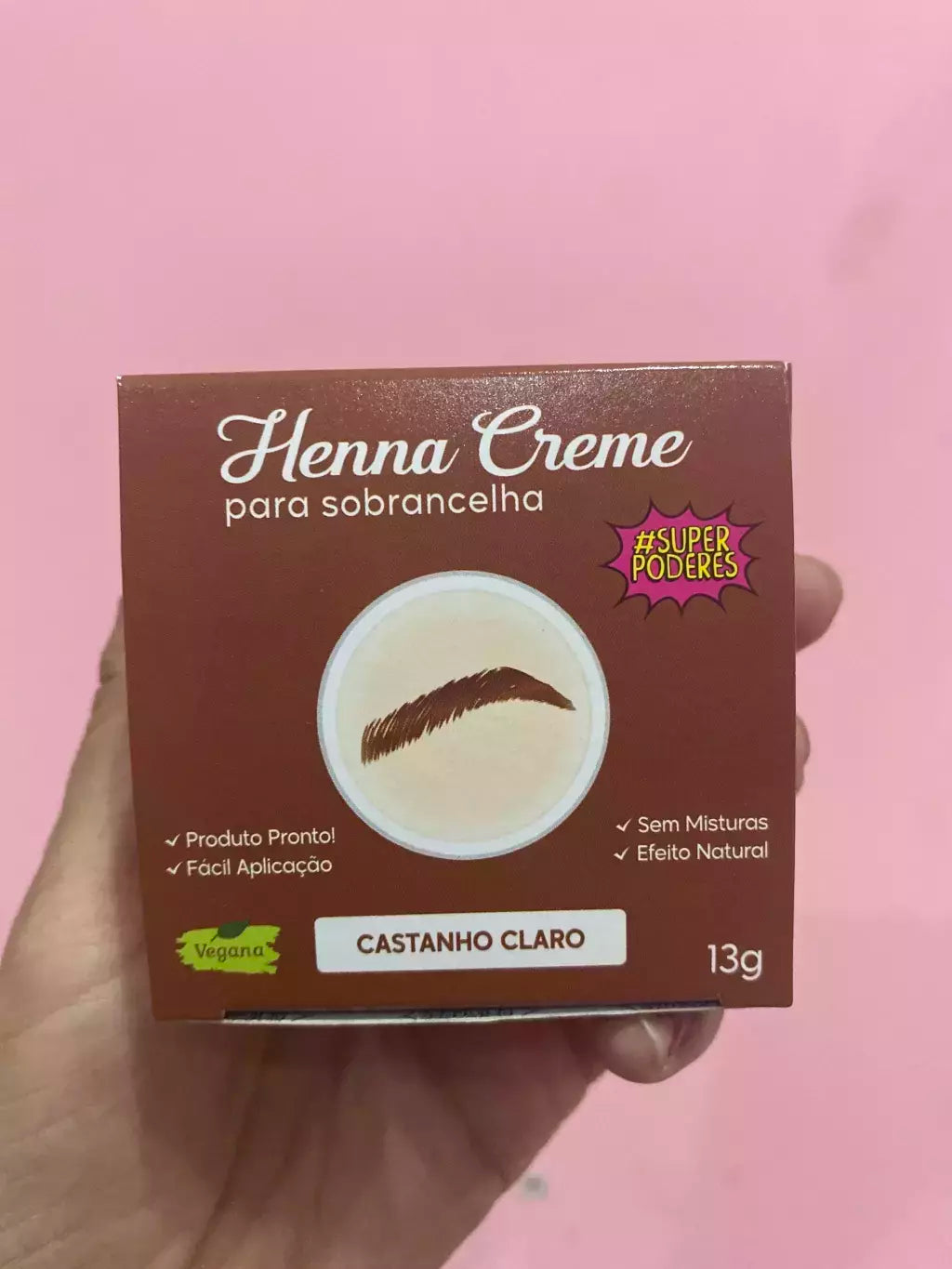 Henna de cejas lista para usar