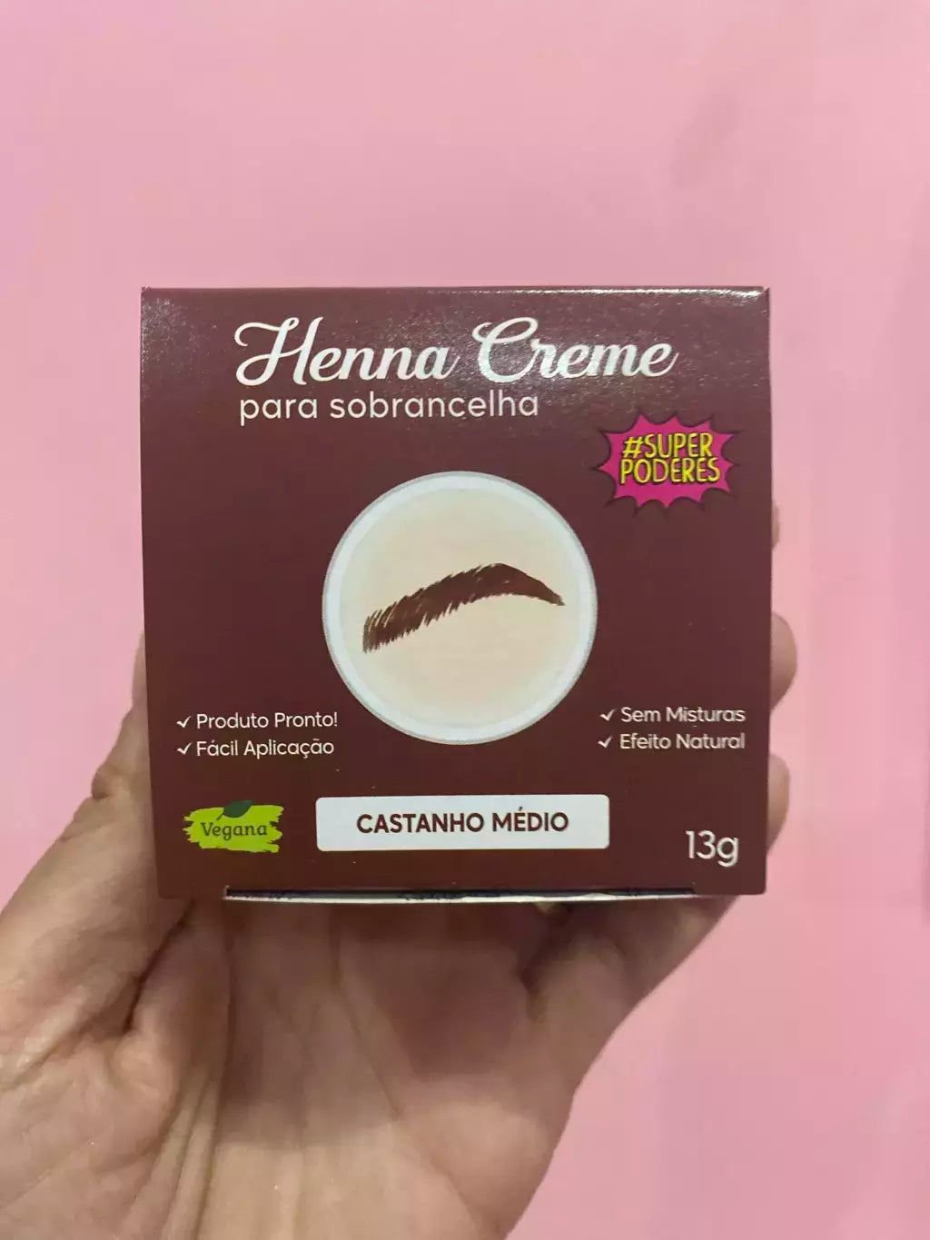 Henna de cejas lista para usar